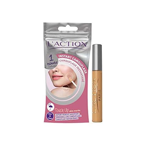 L'Action Paris Instant Camouflage, Conceals Birthmarks & Scars, Long-Lasting Hold With a Finishing Powder - Ivory Beige Cover
