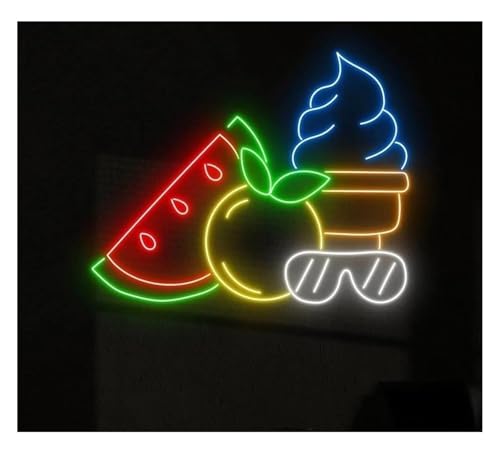 Ambiance apaisante avec cette lampe au néon citron contre le stress