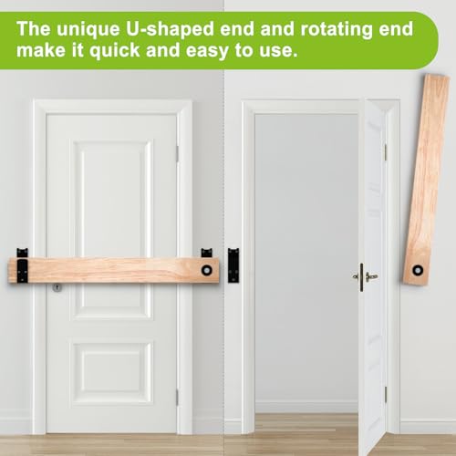 Support de barricade robustes de 2 x 4 pour renforcer une porte vulnérable