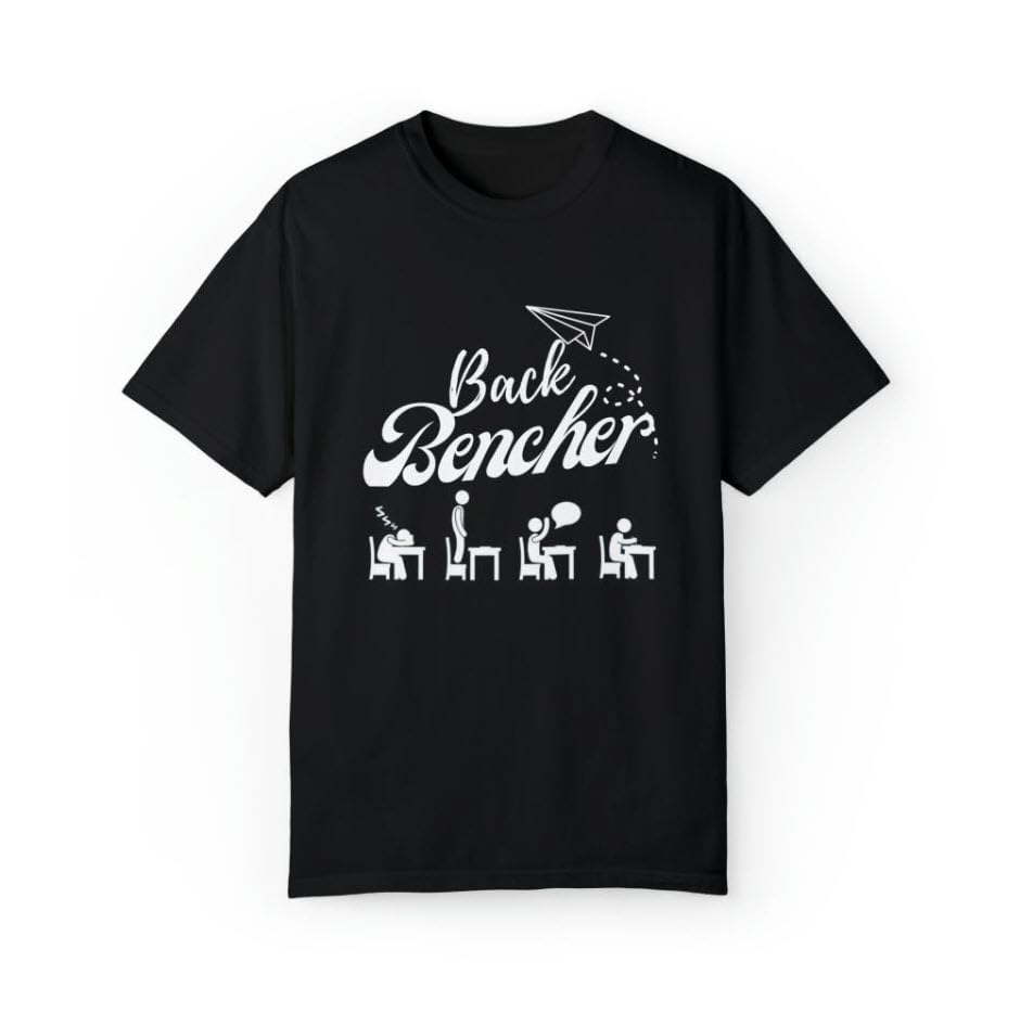 UrbanFunkBack Bencher - Short Sleeves Unisex Crew Neck Tee Shirt | UrbanFunk