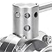 DERNORD 2 Pack 2 Inch Tri Clamp Sanitary Butterfly Valve with Pull Handle Stainless Steel 304 Tri Clamp Clover (2