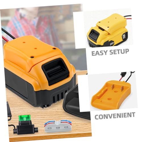 DOITOOL Adaptador De Bateria Rodas Elétricas Fonte De Bateria Conector De Alimentação Para Carro Rc