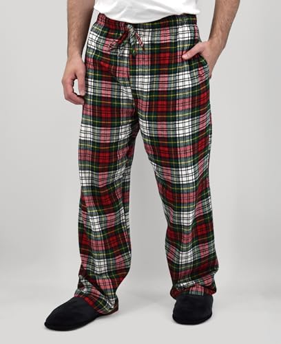 Image of Andrew Scott Men's Flannel Drawstring Pajama Pants | Plush Flannel Fleece | Pockets | Drawstring
