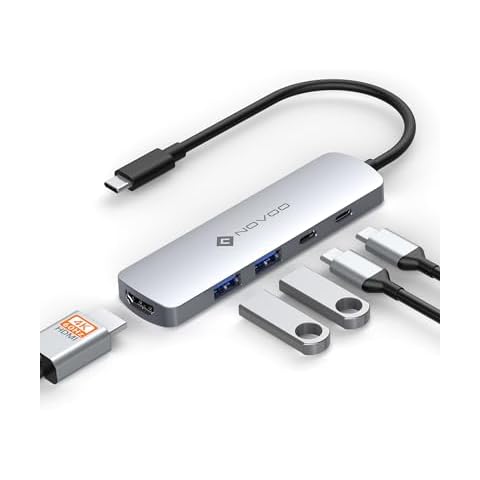 Adaptateur NOVOO USB C 5 en 1 Cover