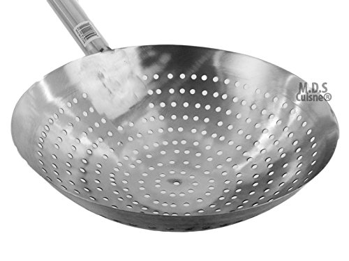 Stainless Steel Stir Fry Skimmer Strainer 25