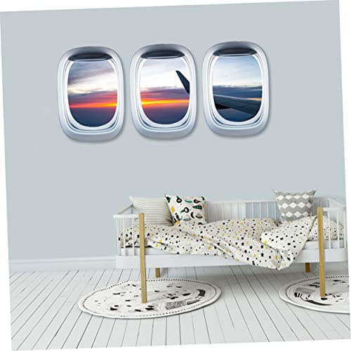 Buying Guide Veemoon 9 Pcs Window View Decals Airplane Window Decal