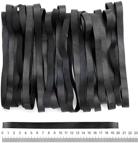 MOMOMAGE 100 Elastici Magici In Gomma Per Trucchi Con Monete – Diametro 6,35 Mm - 6