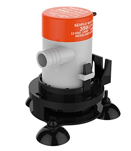 Seaflo Portable Livewell Aeration Pump System Kit - 12V, 350Gph #TOP2