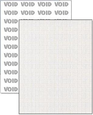 Tan 8-1/2x11-24lb Basketweave Security Paper 500/pkg