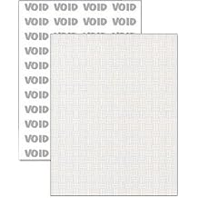 Tan 8-1/2x11-24lb Basketweave Security Paper 500/pkg