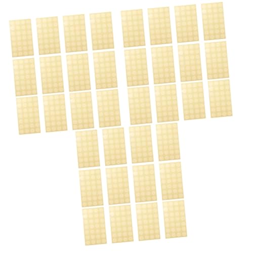 STOBOK 36sheets Self-Adhesive Binder Reinforcement Stickers Hole Reinforcers for Paper Binder Paper Hole Stickers Seals Removable Labels Protectors