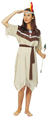 TaTaGirl Adult Women Native American Indian Princess Halloween Costume