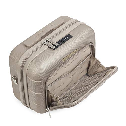 Victorio & Lucchino Gales Kosmetikkoffer, 35 cm, 15 liters, Gold (Champagne) – Bild 5
