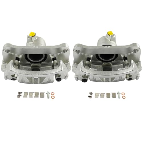 Image of SCITOO 19B1656 19B1655 Rear Left & Right Disc Brake Calipers w /Bracket For Lexus For LX450 1996-1997,For Toyota For Land Cruiser 1993-1997,Single Piston