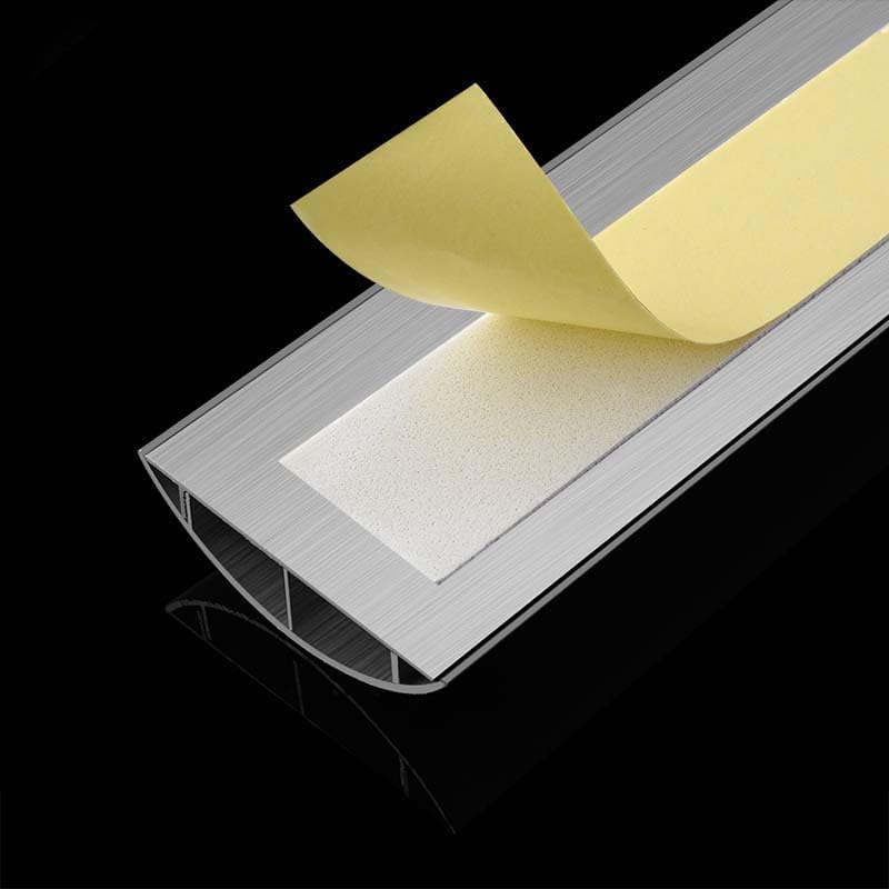 50x13mm Aluminum Metal Surface Cable Raceway Metal Floor Cable Duct Floor Wire Cover Metal Cable Protector Metal Cable Trunking