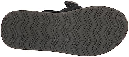Quiksilver Men's Carver A/T Heel Strap Flip Flop Athletic Sandal, Black 1 233, 7 | Image 3