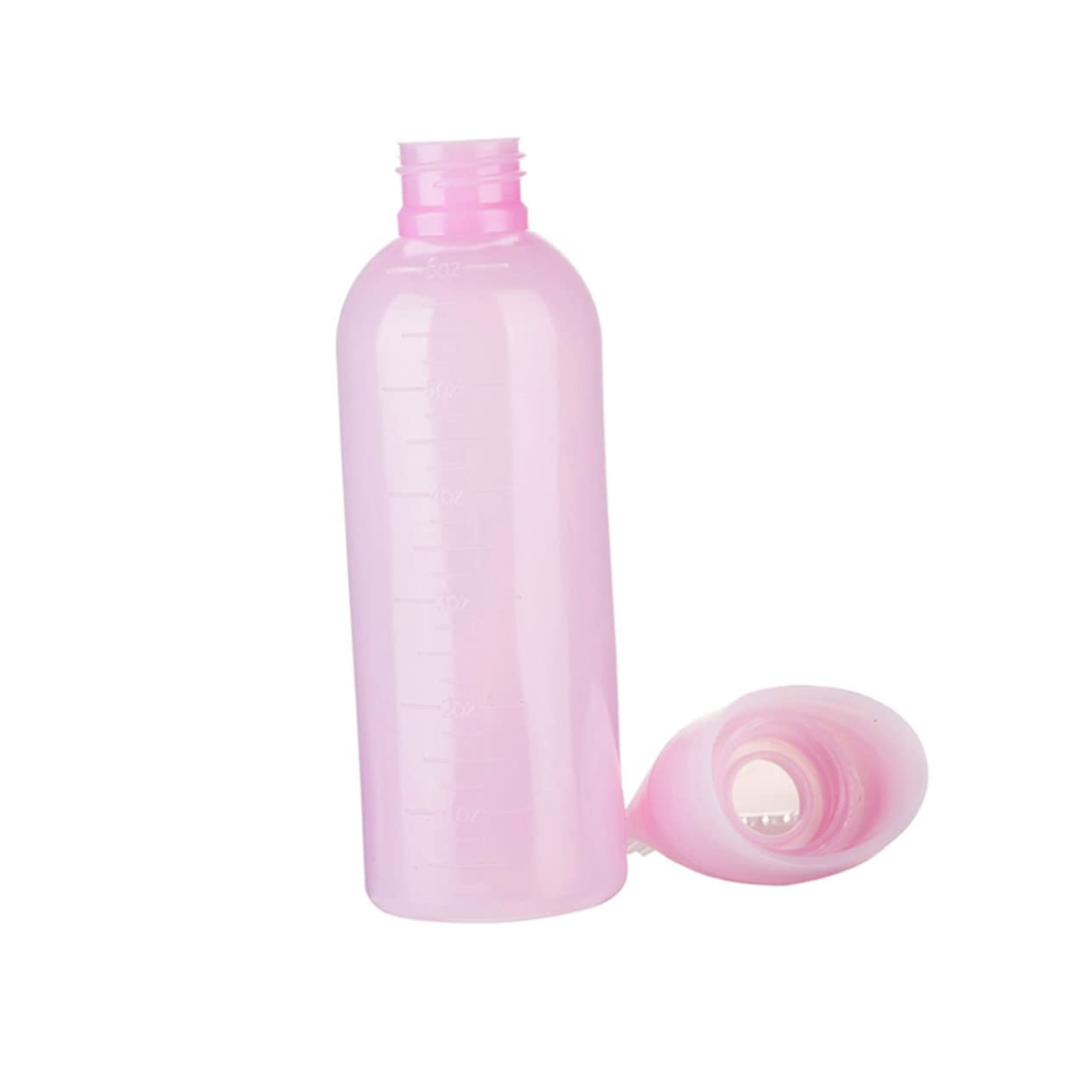 Hair Applicator Bottle 120ml Plastic for Home and Salon Use Pink