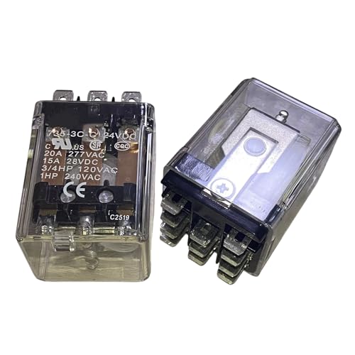 Relais 735-3C-CT-12VDC commutateur 24VDC pour automatisme et carte électronique