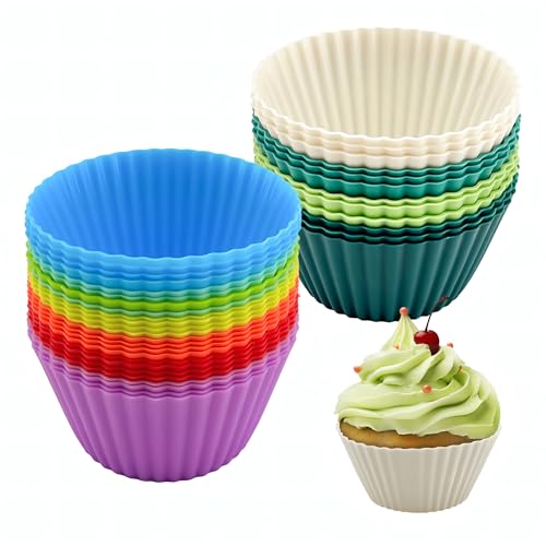 36 Pirottini in Silicone per Muffin e Friggitrice ad Aria