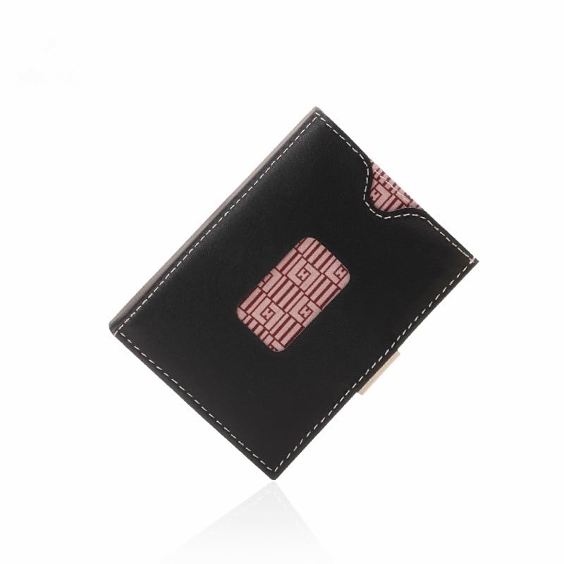 LLH LIULIHU AGenuine Leather Credit Card Holder Wallet RFID Blocking Secure Card Case ID CaseMulti-functional Wallet ?Dark green?