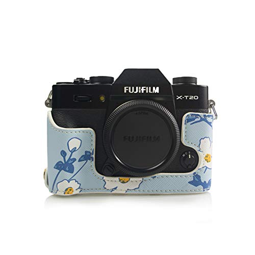 Kinokoo Fujifilm Pu Leather Camera Case,Fullbody Case Cover For Fujifilm Xt30 Xt20 Xt10 With 16-50Mm And 18-55Mm Lens-Blue #TOP1