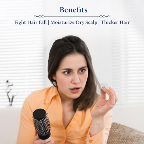 Blue Nectar Hair Fall Control and Healthy Scalp Hair Cleanser Shampoo for dry dull & damaged hair with Amla, Honey & Mulethi, Suitable for Colored Hair (200 ml) - Image 4