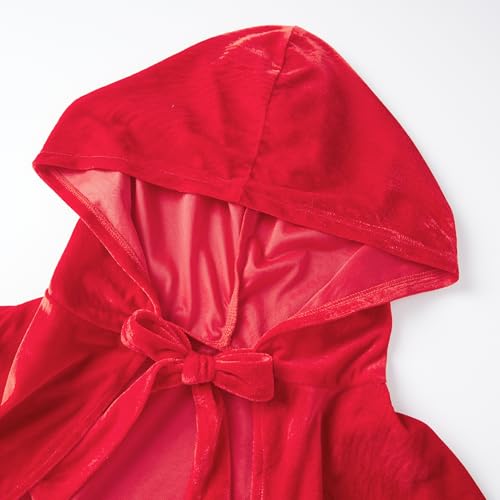 Vestido de Halloween con capucha para mujer medieval 4