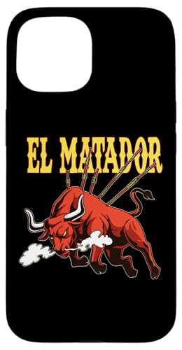 El Matador �u���t�@�C�e�B���O�u���t�@�C�^�[ �u���g���� �X�}�z�P�[�X iPhone 15 �p