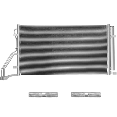 Image of Air Conditioning A /C Condenser Compatible with Hyundai Sonata 11-14 Azera Kia Cadenza Optima # 3888, 976063S161, HY3030143, 976063R001