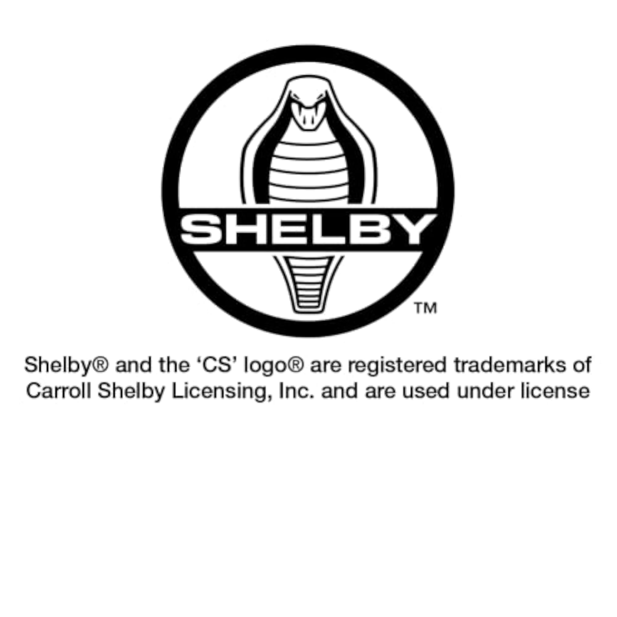 Shelby Cobra Logo Military Dog Tag Pendant Necklace