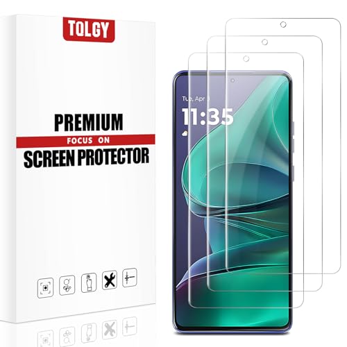TQLGY Screen Protector for Motorola Moto G Stylus 5G (2025-2024), 9H Tempered Glass, Anti-Scratch, Bubble Free, Case Friendly, HD Clear, 3-Pack