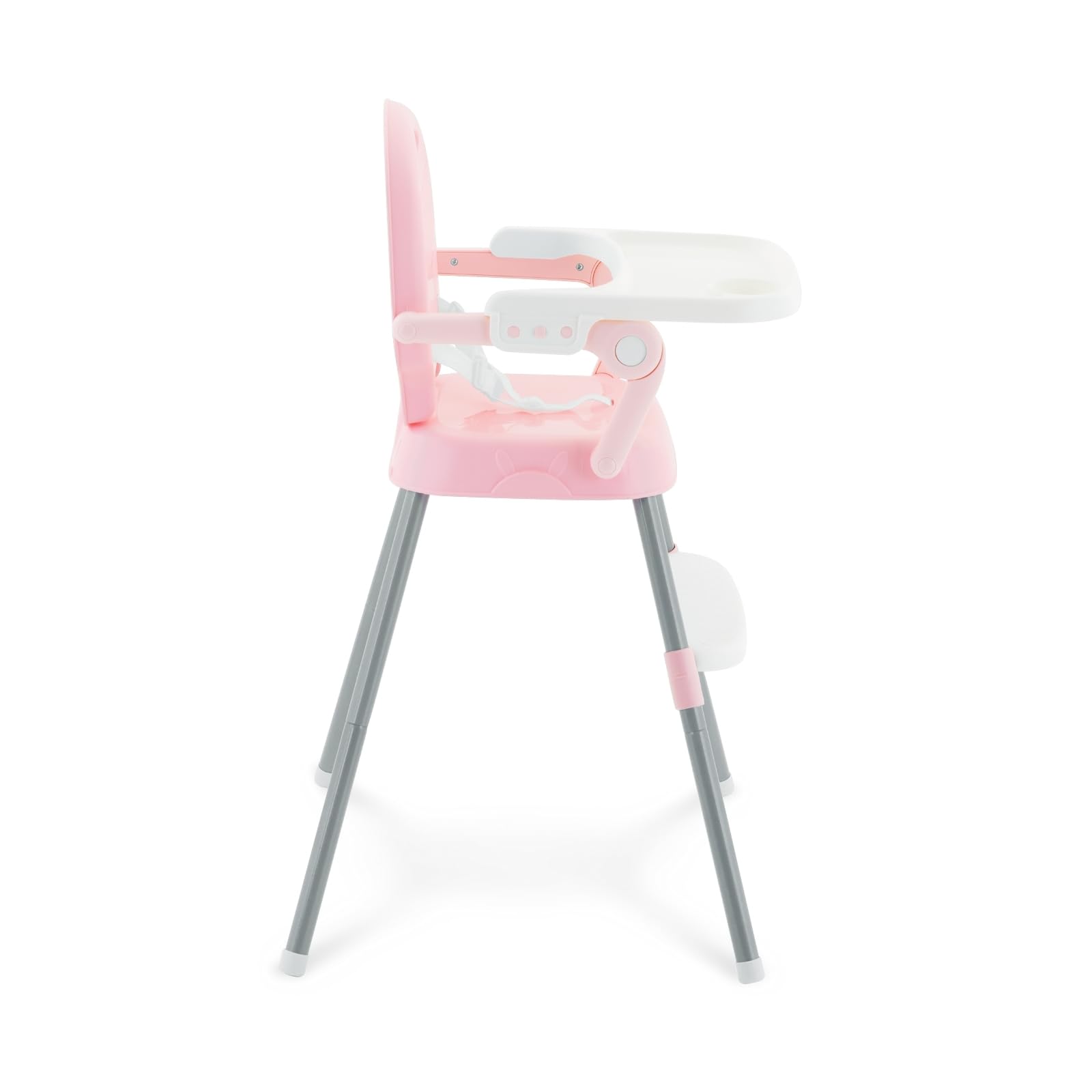 KikkaBoo Spoony Seggiolone pappa 3in1 Evolutivo pieghevole Fino a 36 mesi Rosa