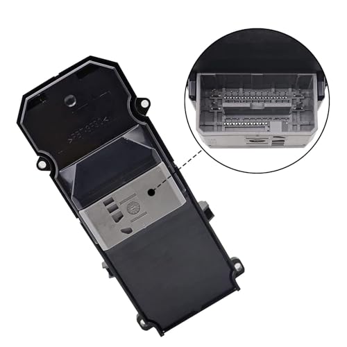 Image of SecosAutoparts Driver Side Master Power Window Switch with Double Auto Button Compatible with Honda Accord EX EX-L Sedan 2.4L 3.5L 2008 2009 2010 2011 2012# 35750-TA0-A31 35750-TA0-A32