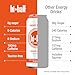 Hiball Clean Energy Drink - Blood Orange - Zero Sugar, Zero Calorie Sparkling Water with 160mg Organic Caffeine, 50mg Organic Ginseng, 50mg Organic Guarana and B Vitamins - 16 fl oz (8-Pack)