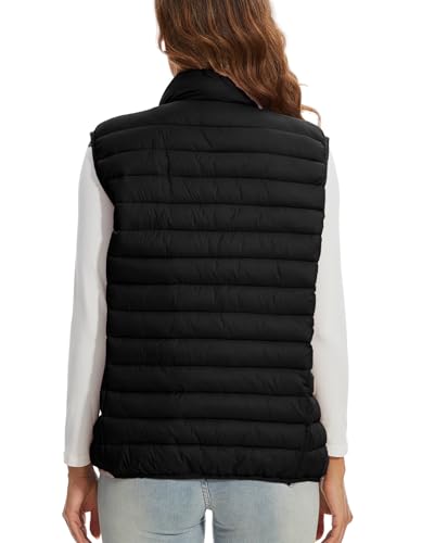 Women's Lightweight Water-Resistant Packable Puffer Vest Sleeveless Quilted Puffer Vest Outerwear2