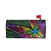 WOOR Hipster Rainbow Butterfly Magnetic Mailbox Cover MailWraps Garden Yard Home Decor for Outside Standard Size-18"x 20.8"