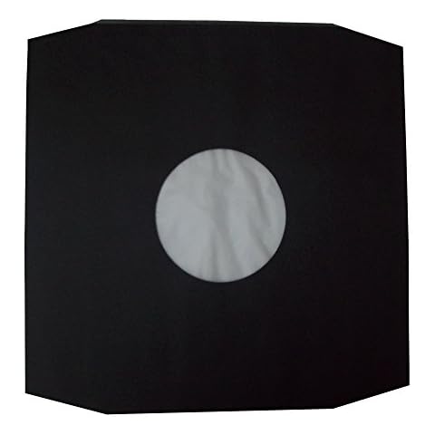 Large Black Paper Vinyl Record Sleeves Cover