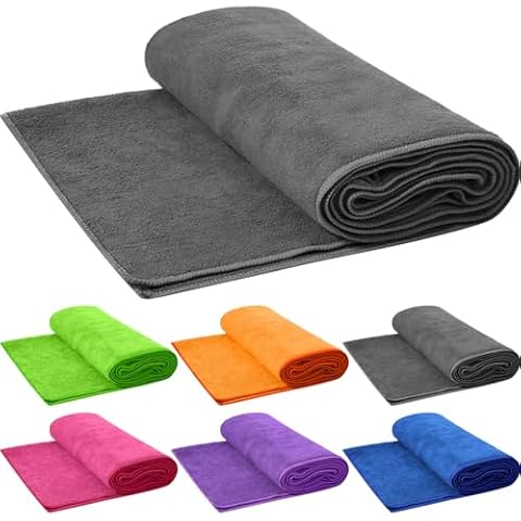 Breling 6 Pcs Non Slip Yoga Towels Cover