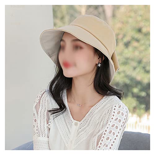 Chapeau outdoor femme grand bord anti-UV et chapeau de pêcheur de voyage