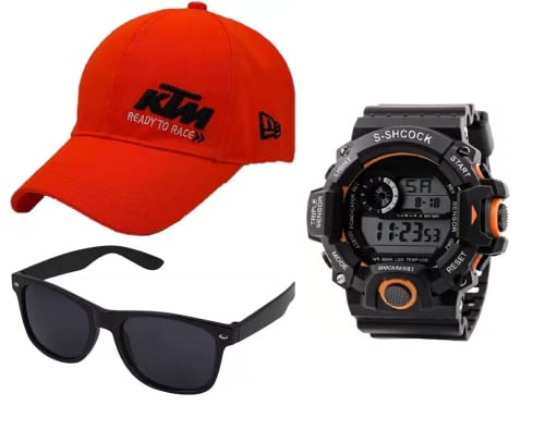 SELLORIA Stylish Brand Cap Unisex Cap Quick Drying Sun Hat for Summers Outdoor Activites Sports Baseball Hat for Men (Pack of 3) Multicolour