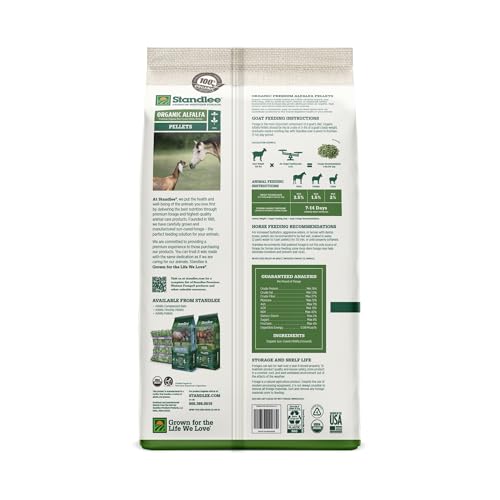 Standlee Organic Alfalfa Pellets for Horses, 40 lbs - Image 8