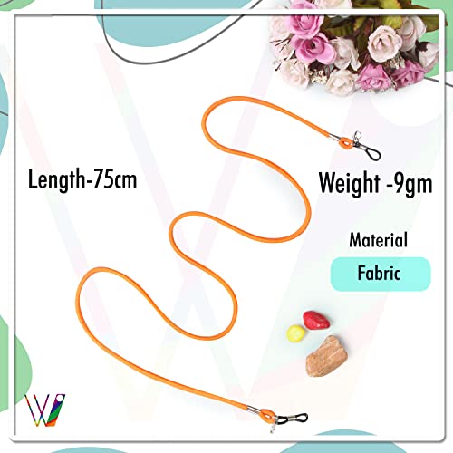 Image of Unisex Spec Holder Hook & Loop Anit Slip Eyewear Lanyard Fabric Strap Chain