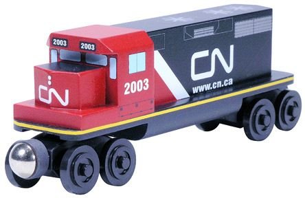 Canadian National GP-38 Diesel Engine - Wooden Toy Train by Whittle Shortline Railroad