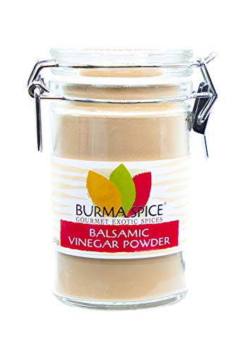 Balsamic Vinegar Powder | Dehydrated Vinegar | Sweet and Tart Flavor | GMO Free, Gluten Free, and Kosher Certified | Excellent Addition to Snacks, Stews, Sauces, and More (2.3 oz)