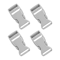 Ztolbriy 4 Stück Steckschnallen 25mm – Klickverschluss für Gurte & Rucksäcke | Hochwertiger Kunststoff – Hitzebeständig & Langlebig | Einfache Reparatur von Outdoor-Ausrüstung