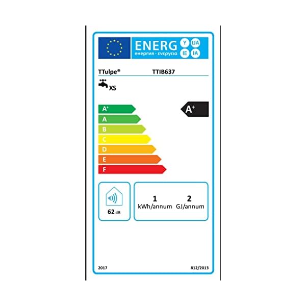 TTulpe Propangas-Durchlauferhitzer Indoor B-6 P37 Eco, 1.5 V, Weiß – Bild 5