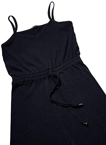 Vestido Casual Macacão, Mercatto, Feminino, Preto, M
