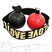B Baosity Boxing Reflex Ball Headband Adjustable Improve Hand Eye Coordination Reflex Ball on String with Headband for Workout MMA