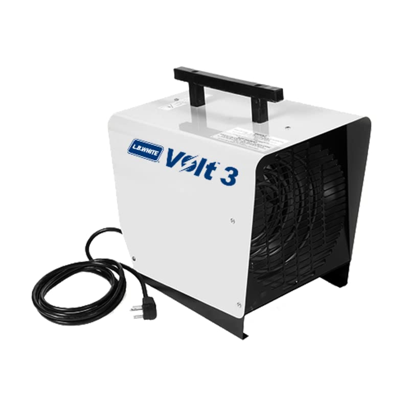 Amazon.com: L.B. White Volt 3 Electric Forced Air Portable Heater