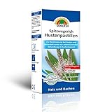SUNLIFE Spitzwegerich Hustenpastillen: Zur Reizlinderung bei Husten und Heiserkeit, 40 Lutschpastillen